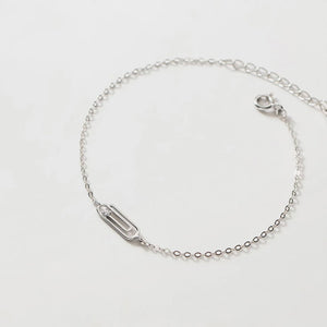 Bracelet DIANA argent et cristaux blancs